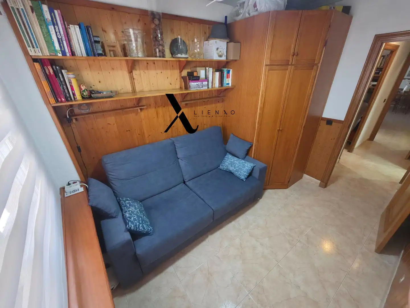 Wohnzimmer von Wohnung zum Verkauf in Murcia mit Klimaanlage, Heizung und Möbliert