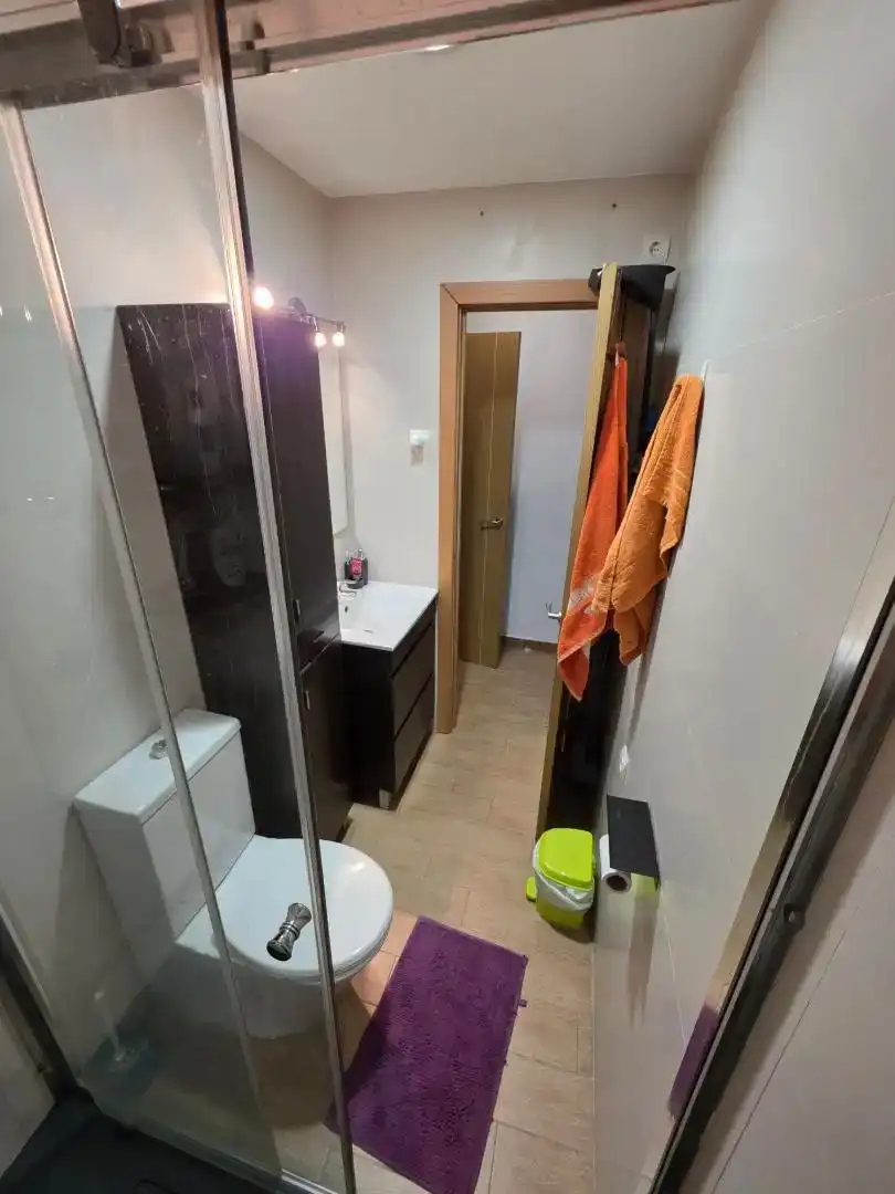 Badezimmer von Maisonette zur Miete in Barcelona mit Möbliert und Mikrowelle