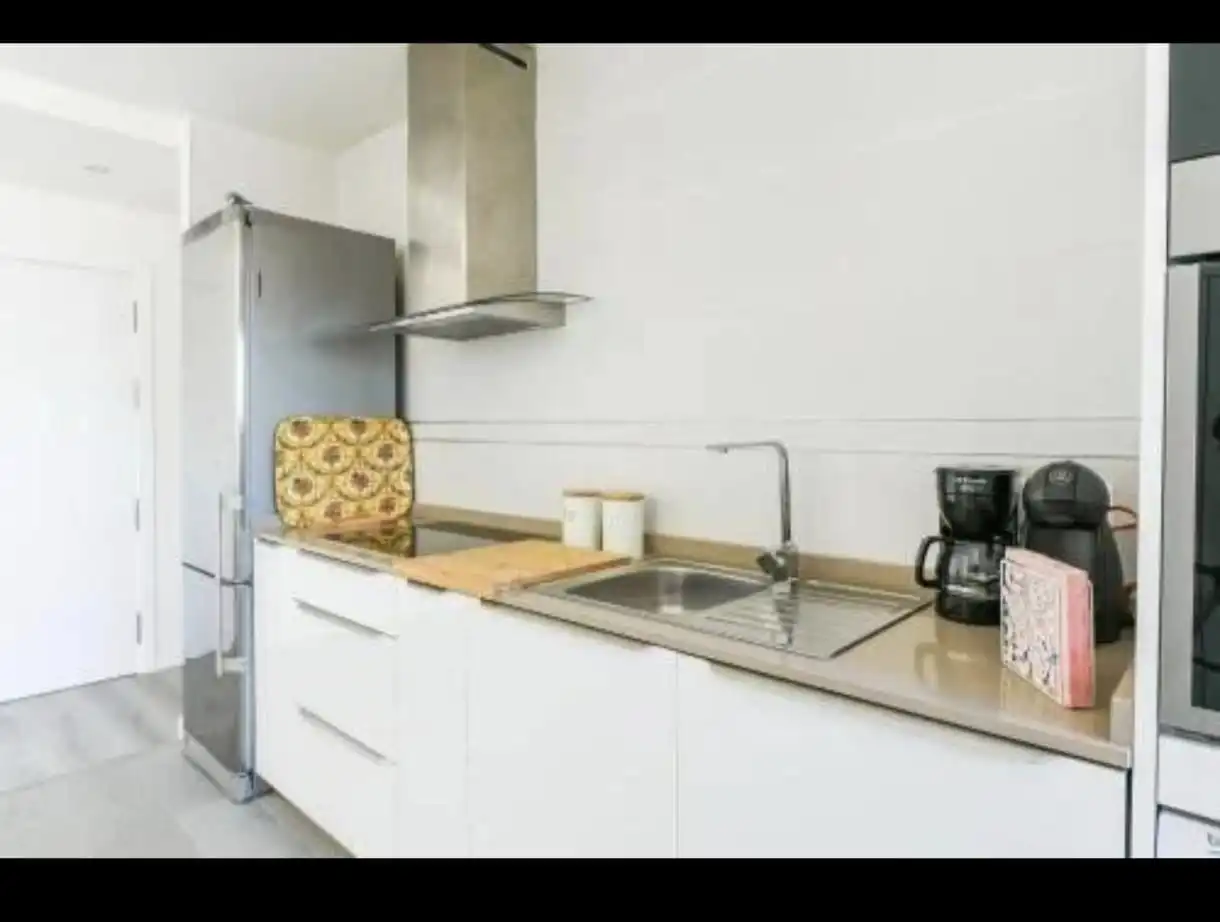 Küche von Wohnung zum Verkauf in Málaga mit Klimaanlage, Heizung und Möbliert