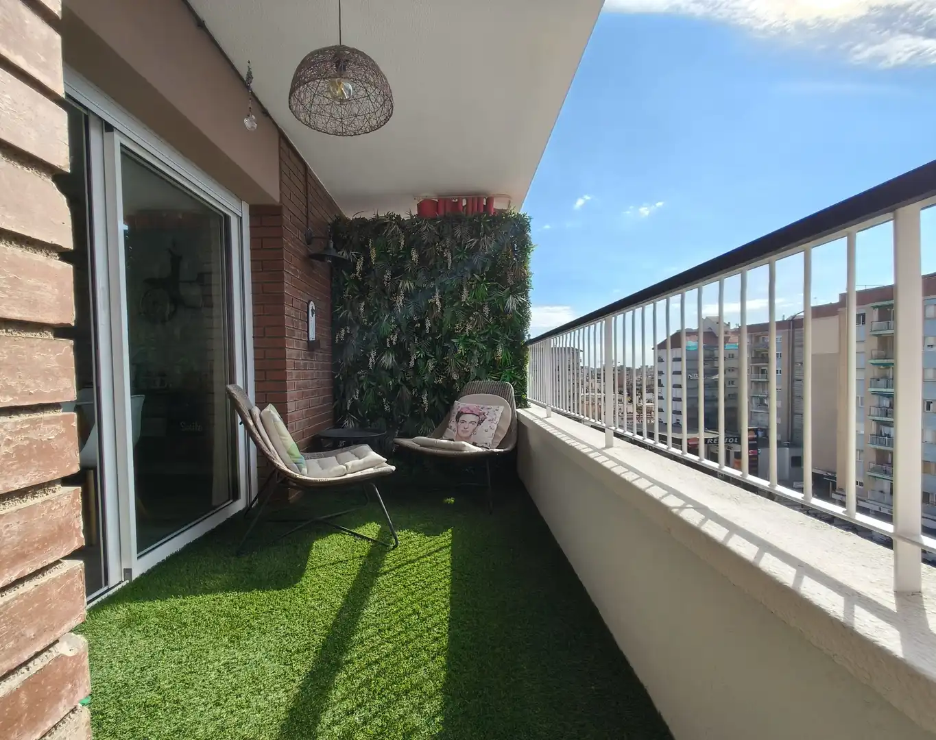 Terrasse von Dachboden zum Verkauf in Calella mit Klimaanlage, Heizung und Terrasse