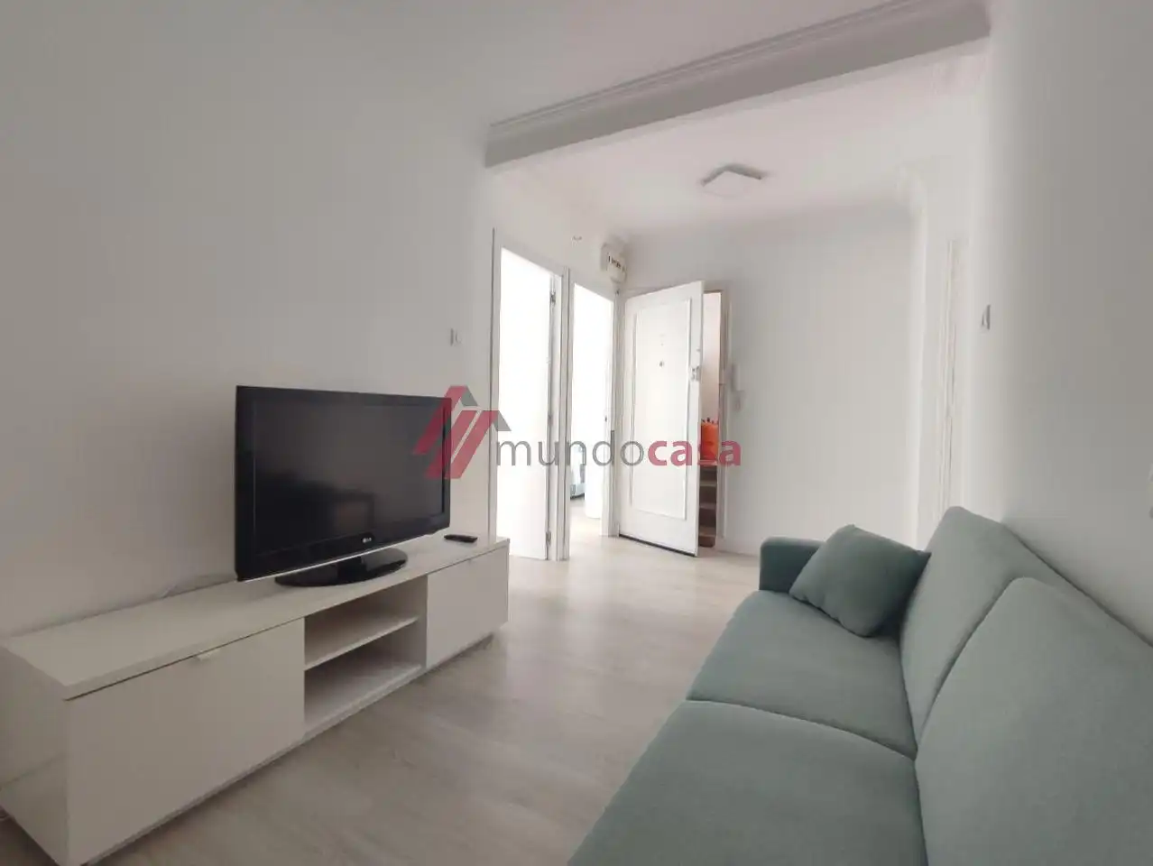 Living room of Flat for rent in Ferrol  with Heating and Furnished