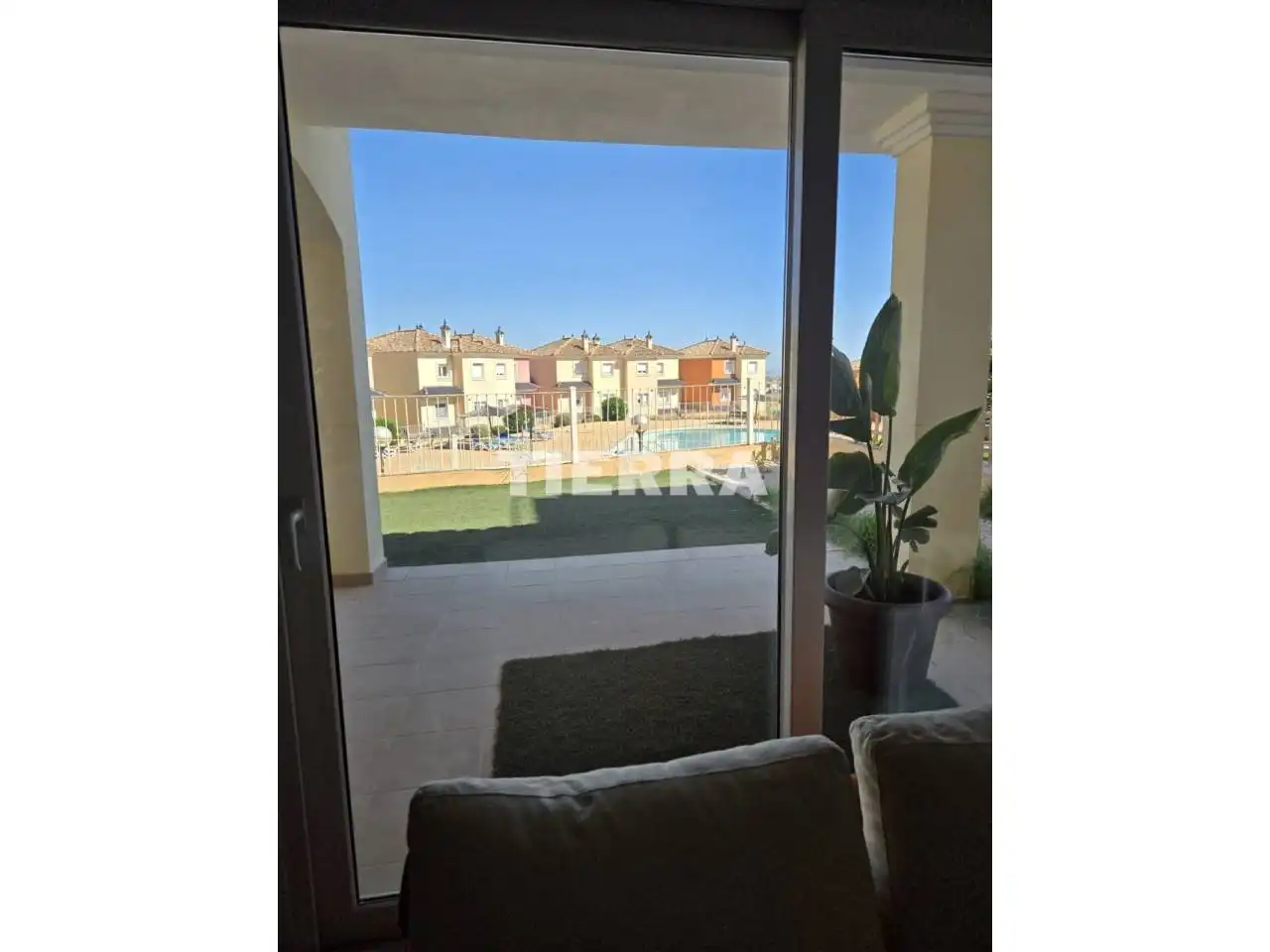 Terrasse von Wohnung zur Miete in Murcia mit Klimaanlage, Privatgarten und Terrasse