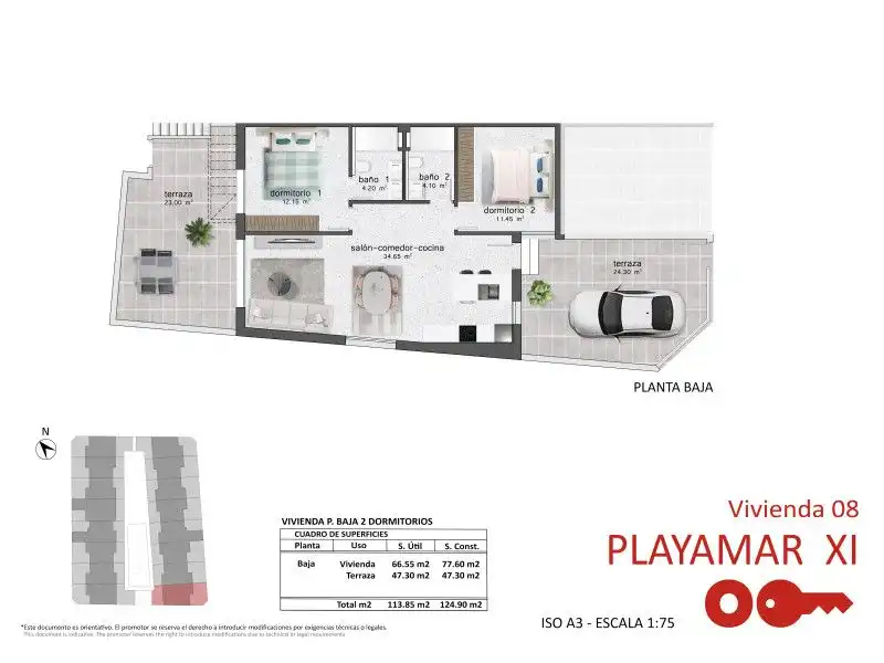 Apartament en venda a Pilar de la Horadada ciudad