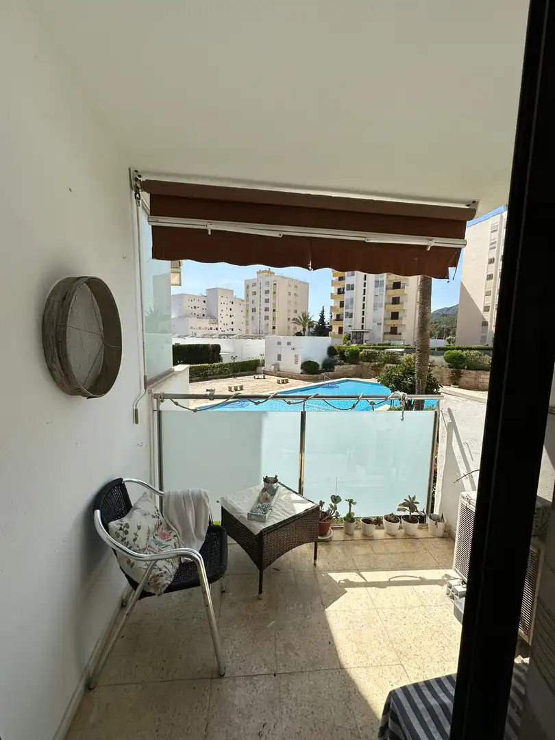 Terrasse von Wohnung zum Verkauf in Calvià mit Klimaanlage, Terrasse und Schwimmbad