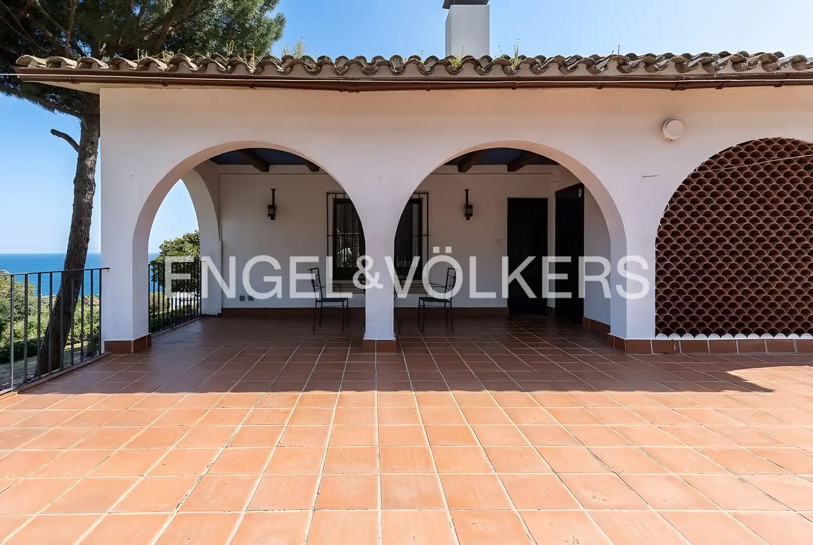 Terrassa de Casa o xalet en venda en Premià de Dalt amb Calefacció, Jardí privat i Terrassa