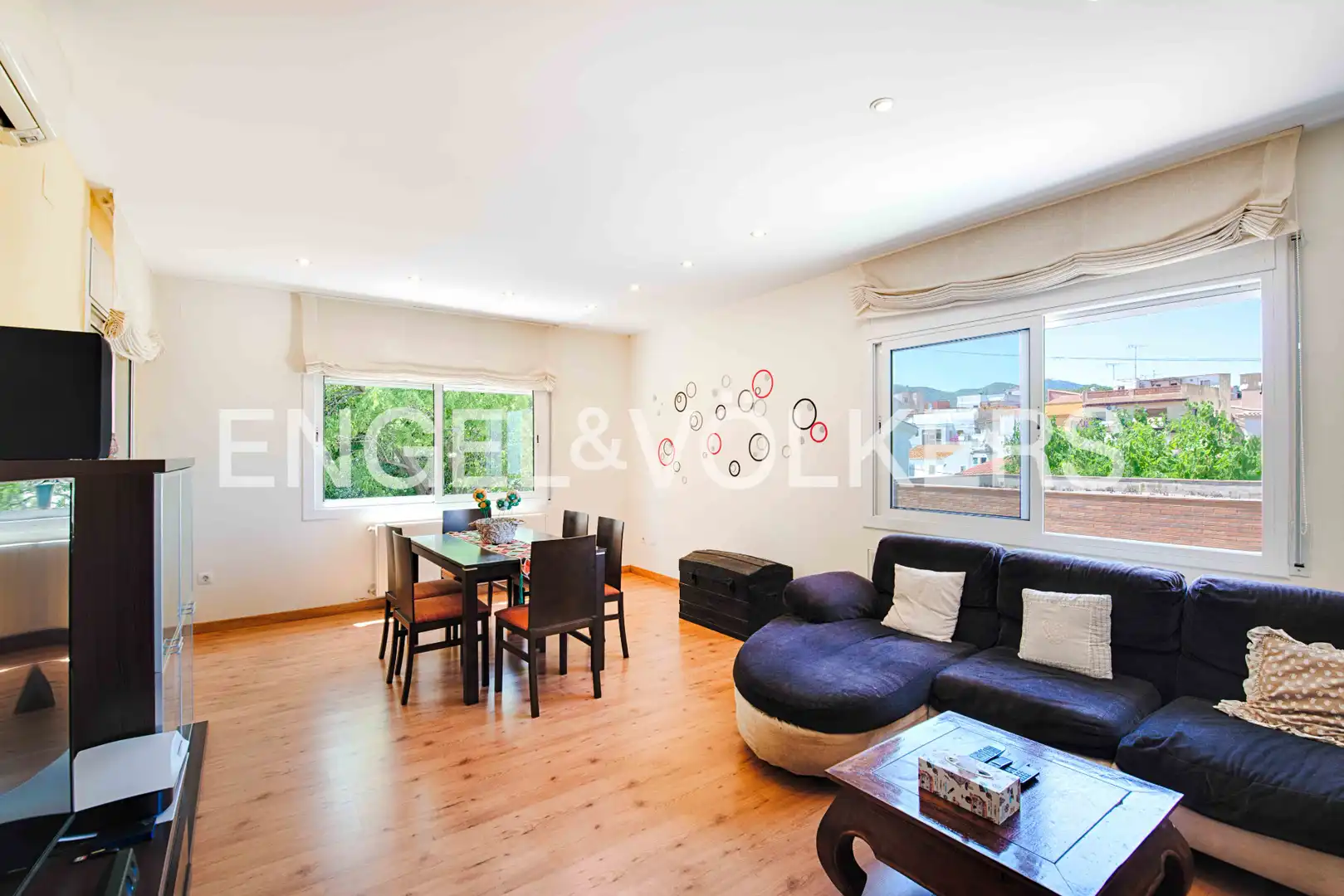 Sala de estar de Piso en venta en Llançà con Aire acondicionado y Terraza