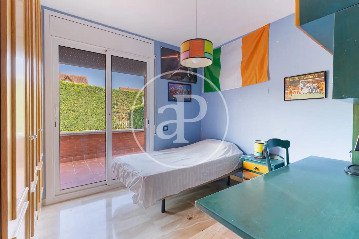 Bedroom of Houses for sale in Sant Cugat del Vallès  with Air Conditioner, Heating and Private garden