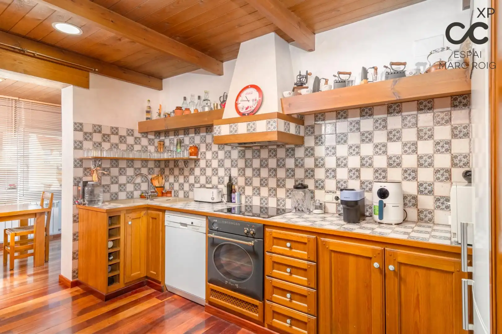 Cocina de Casa o chalet en venta en Olot con Calefacción, Jardín privado y Parquet