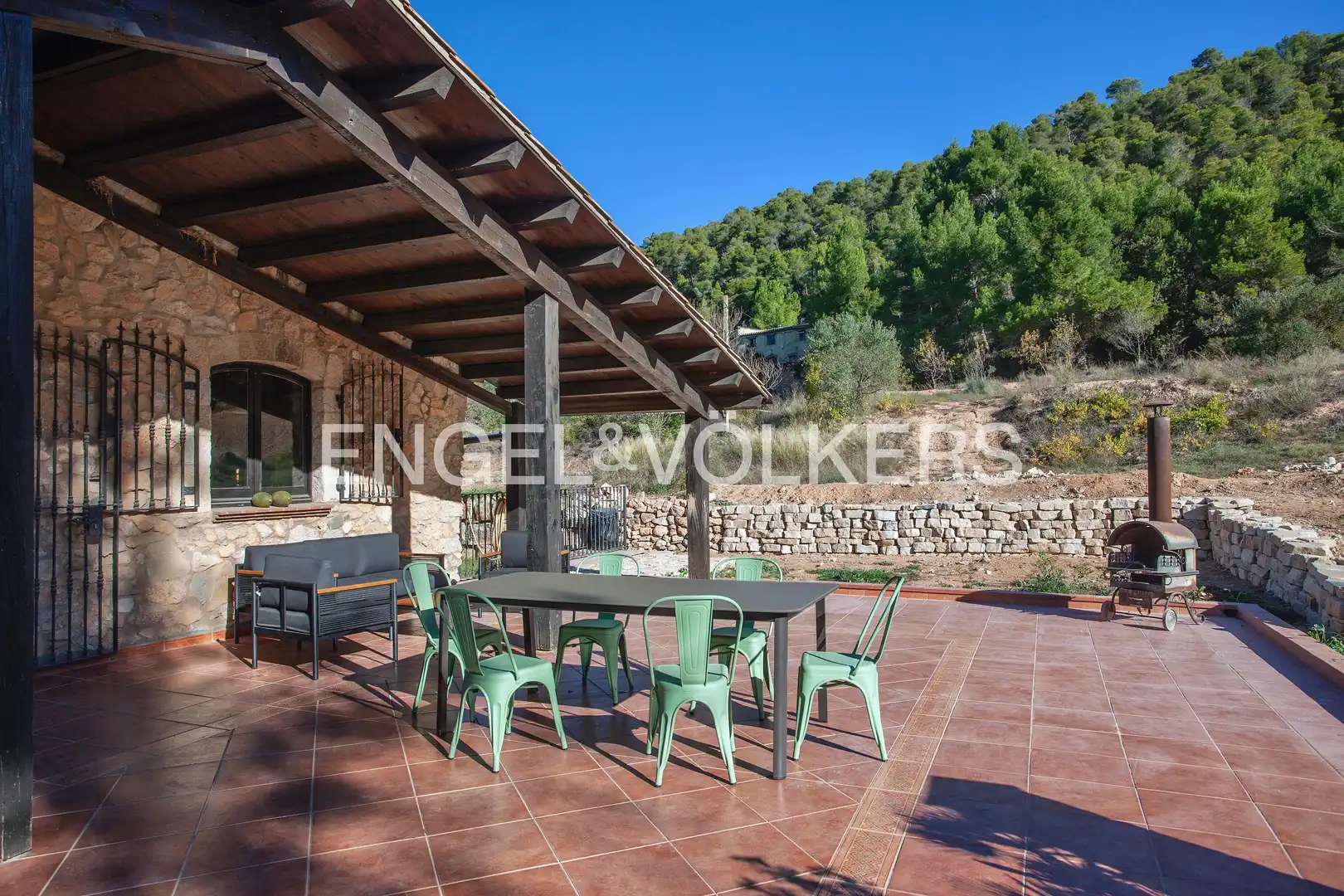 Terraza de Casa o chalet en venta en Montblanc con Aire acondicionado, Calefacción y Jardín privado