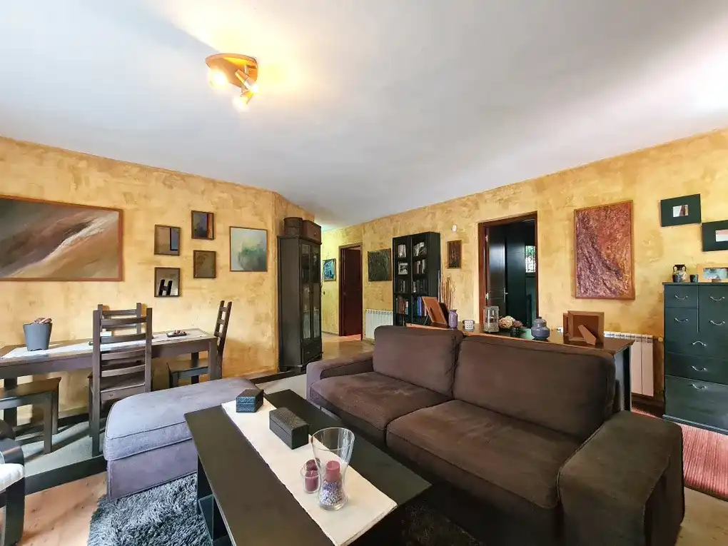 Sala de estar de Casa o chalet en venta en Pravia con Calefacción, Jardín privado y Terraza