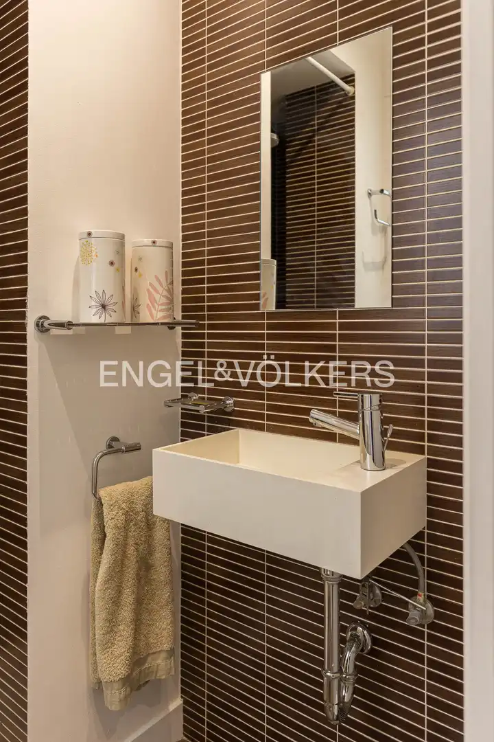 Badezimmer von Wohnung zur Miete in Madrid mit Klimaanlage, Heizung und Parkett