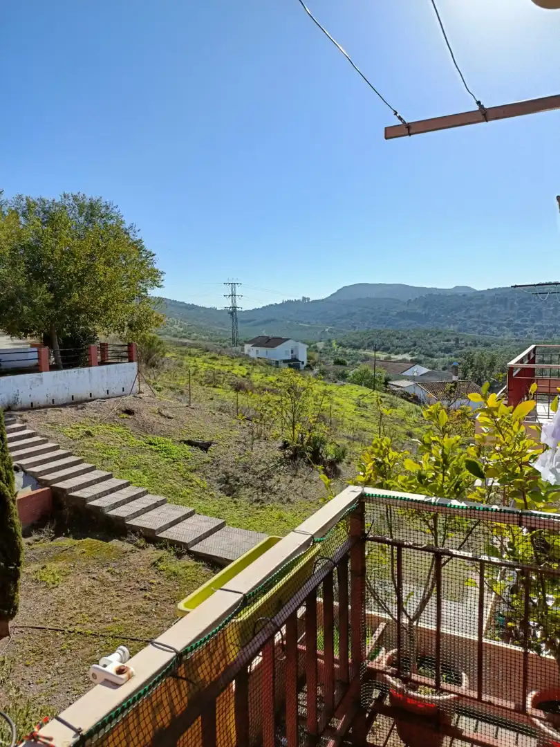 Exterior view of Flat for sale in Espiel  with Air Conditioner, Terrace and Storage room