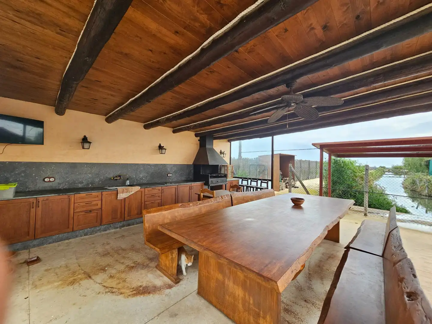 Terrace of Country homes for sale in Amposta  with Air Conditioner, Private garden and Terrace