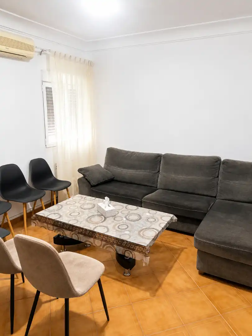 Sala de estar de Piso en venta en Zaragoza con Amueblado, Horno y Lavadora