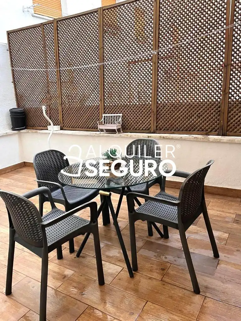 Terrasse von Wohnung zur Miete in Madrid mit Klimaanlage, Heizung und Terrasse