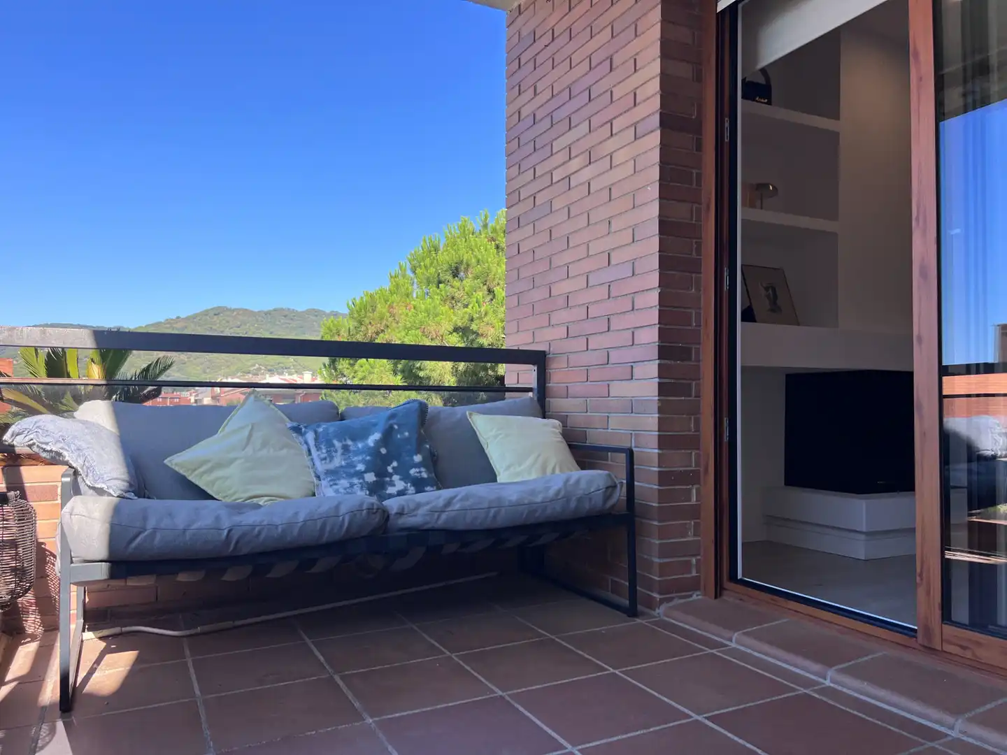 Balcony of Flat for sale in Vilassar de Dalt  with Air Conditioner, Heating and Parquet flooring