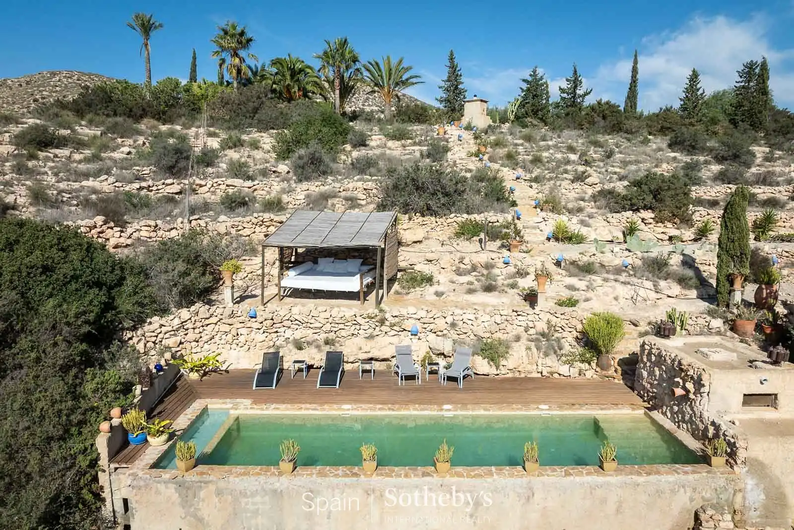 Garden of Houses for sale in Níjar  with Private garden, Terrace and Swimming Pool