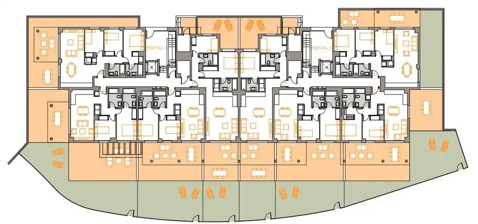 Apartament amb piscina en venda a El Faro de Calaburra - Chaparral, imagen 11