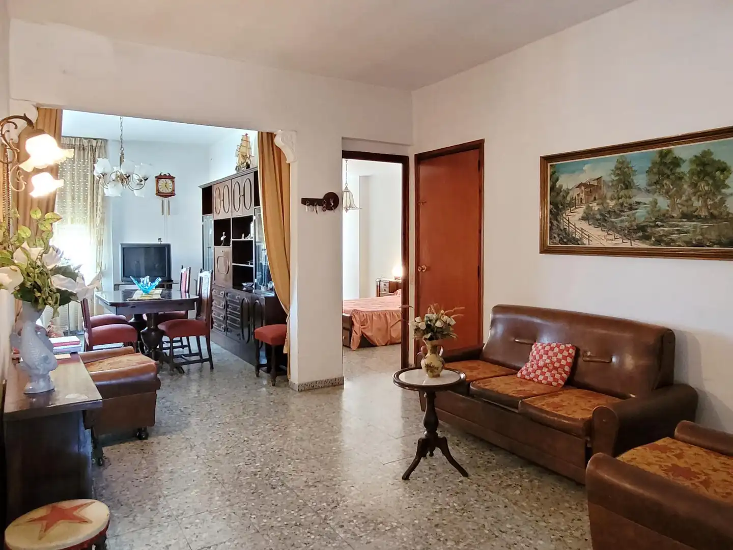 Sala de estar de Casa adosada en venta en Bellcaire d'Urgell