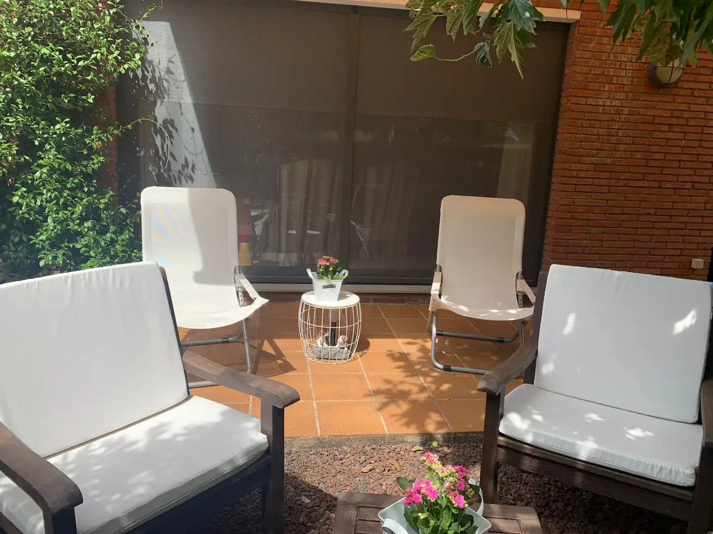Terrassa de Casa adosada en venda en Olot amb Calefacció, Jardí privat i Terrassa