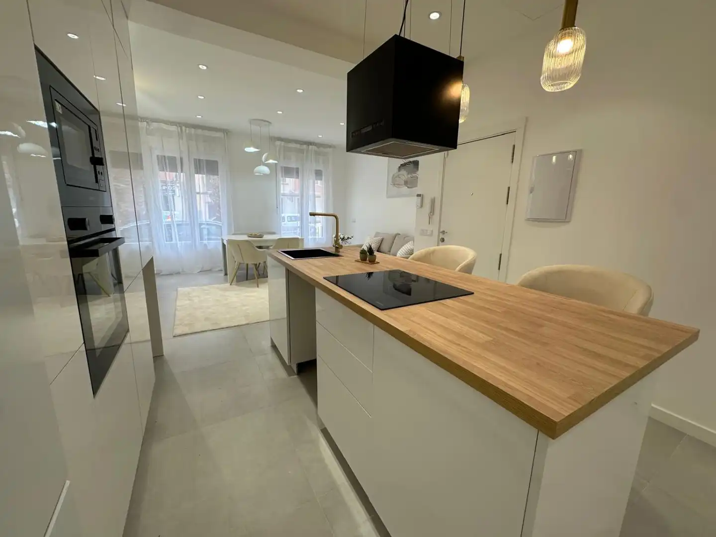 Cocina de Piso en venta en Castellón de la Plana / Castelló de la Plana con Terraza