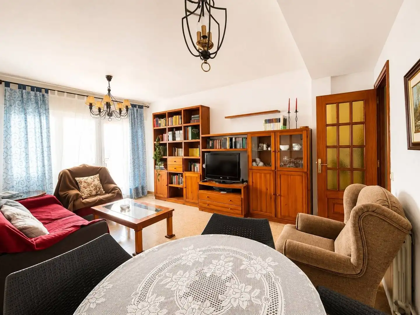 Sala d'estar de Pis en venda en Alcobendas amb Calefacció i Terrassa