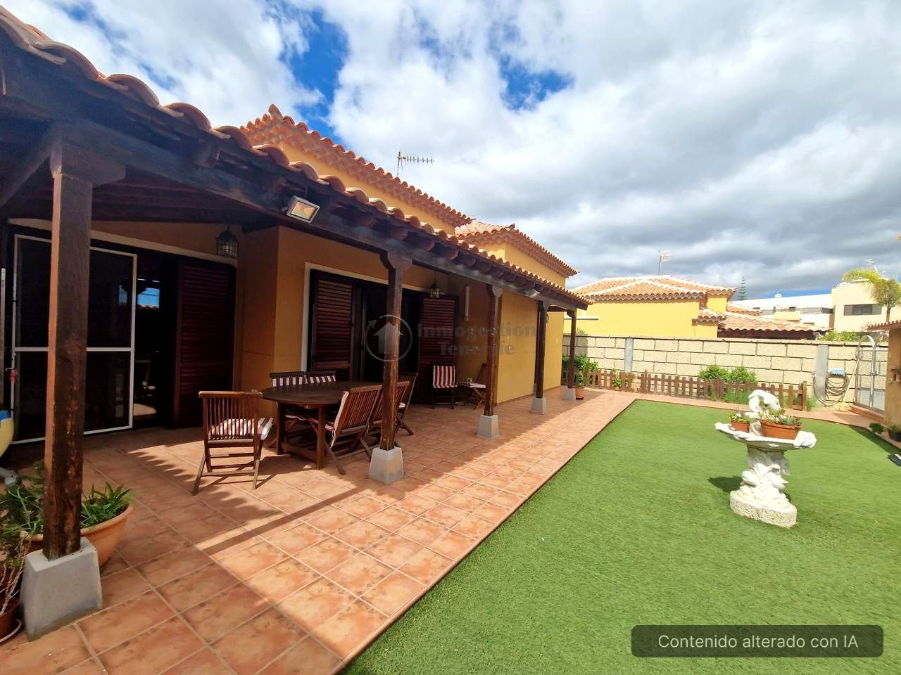 Terrace of House or chalet for sale in Arona  with Terrace, Swimming Pool and Furnished