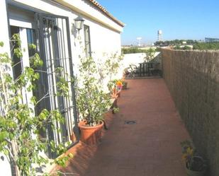 Terrasse von Dachboden miete in Paterna mit Klimaanlage, Terrasse und Balkon