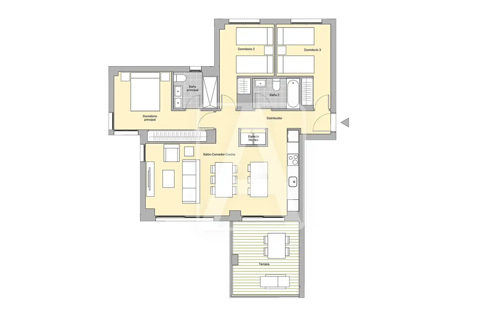 Appartement compact avec piscine à vendre à Zona Levante - Playa Fossa, imagen 20