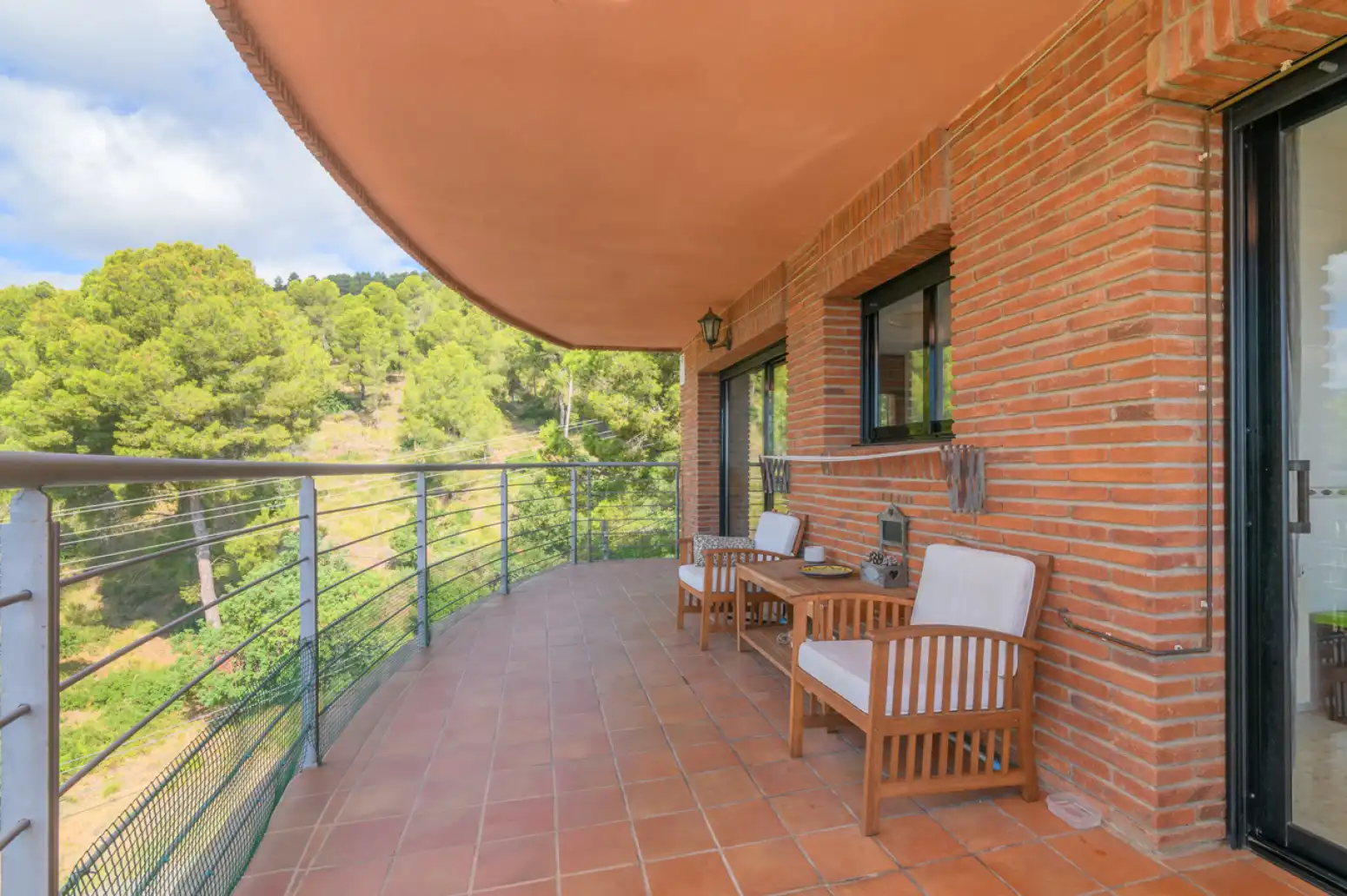 Terraza de Casa o chalet de alquiler en Viladecans con Terraza, Piscina y Balcón