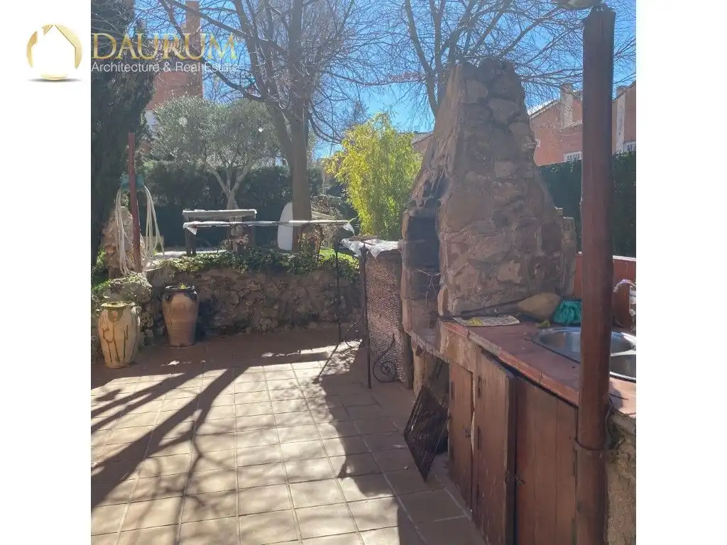 Jardín de Casa adosada en venta en Rivas-Vaciamadrid