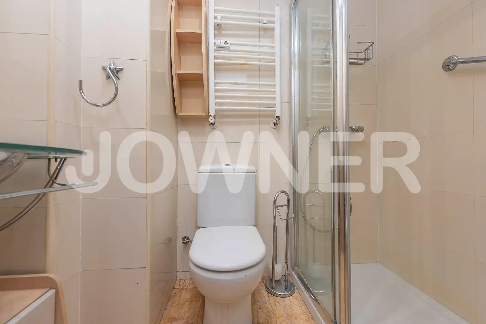 Badezimmer von Wohnung zur Miete in Madrid mit Klimaanlage, Heizung und Terrasse
