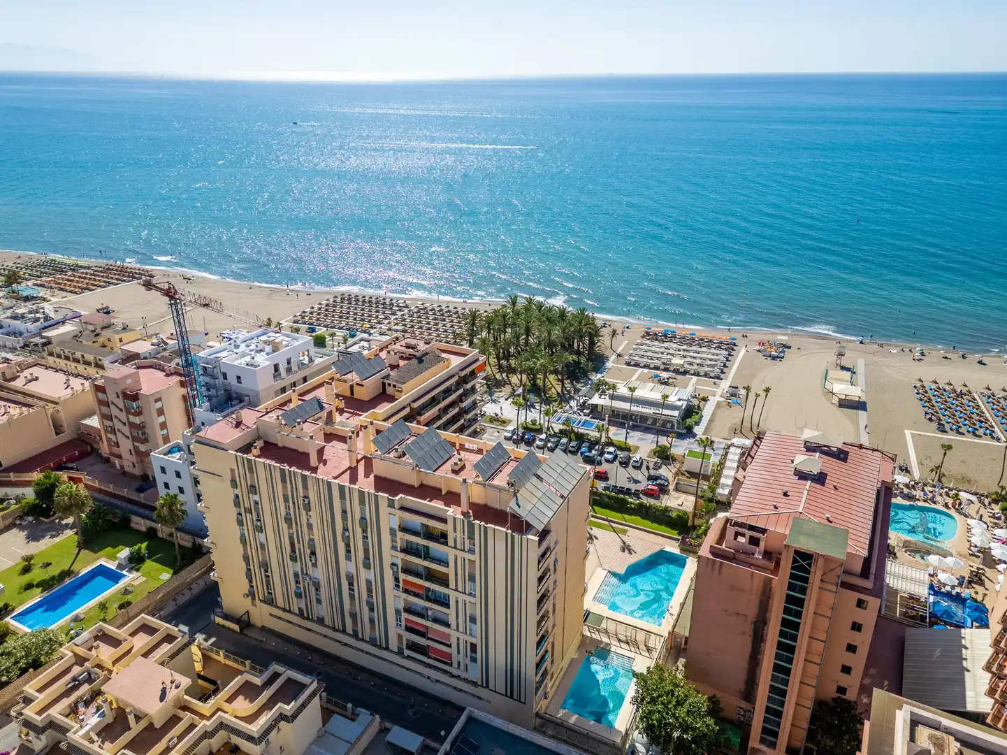 Vista exterior de Apartament en venda en Torremolinos amb Aire condicionat, Terrassa i Traster