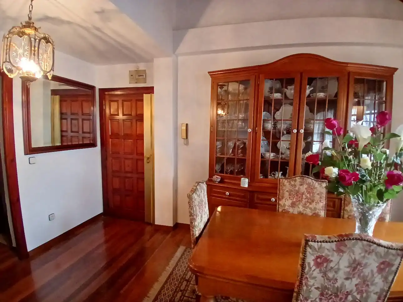Esszimmer von Maisonette zum Verkauf in Santander mit Heizung, Parkett und Terrasse