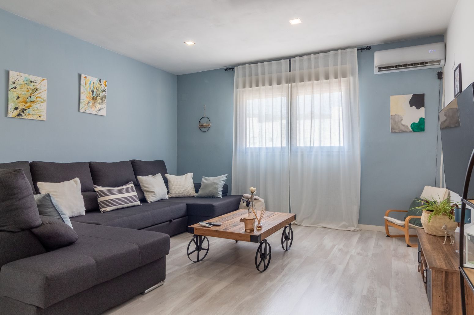 Living room of Flat for sale in Benifairó de les Valls  with Heating