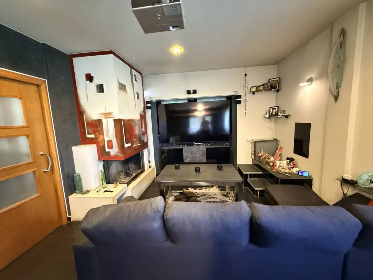 Sala de estar de Casa o chalet en venta en Lliçà de Vall con Aire acondicionado, Calefacción y Jardín privado