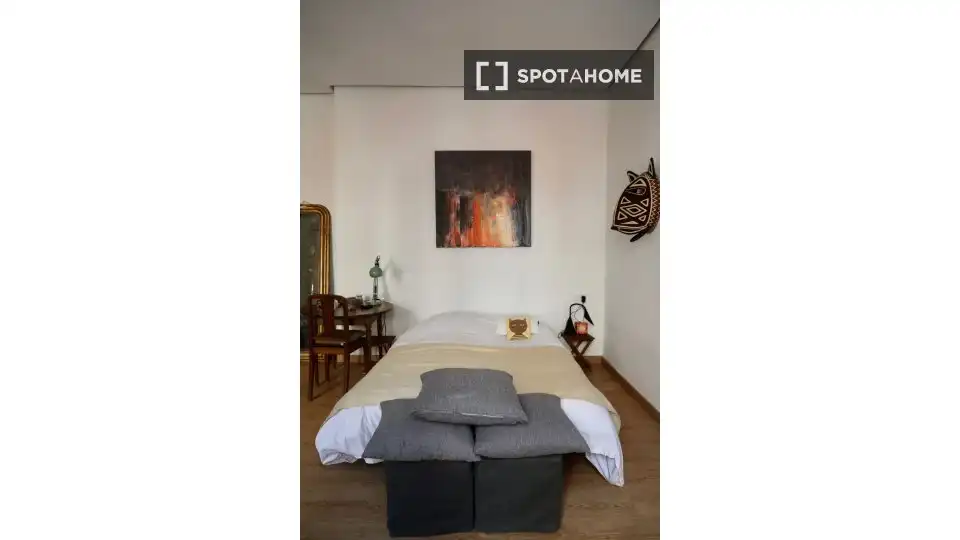Habitación de Piso de alquiler en Sagunto / Sagunt con Aire acondicionado, Calefacción y Amueblado