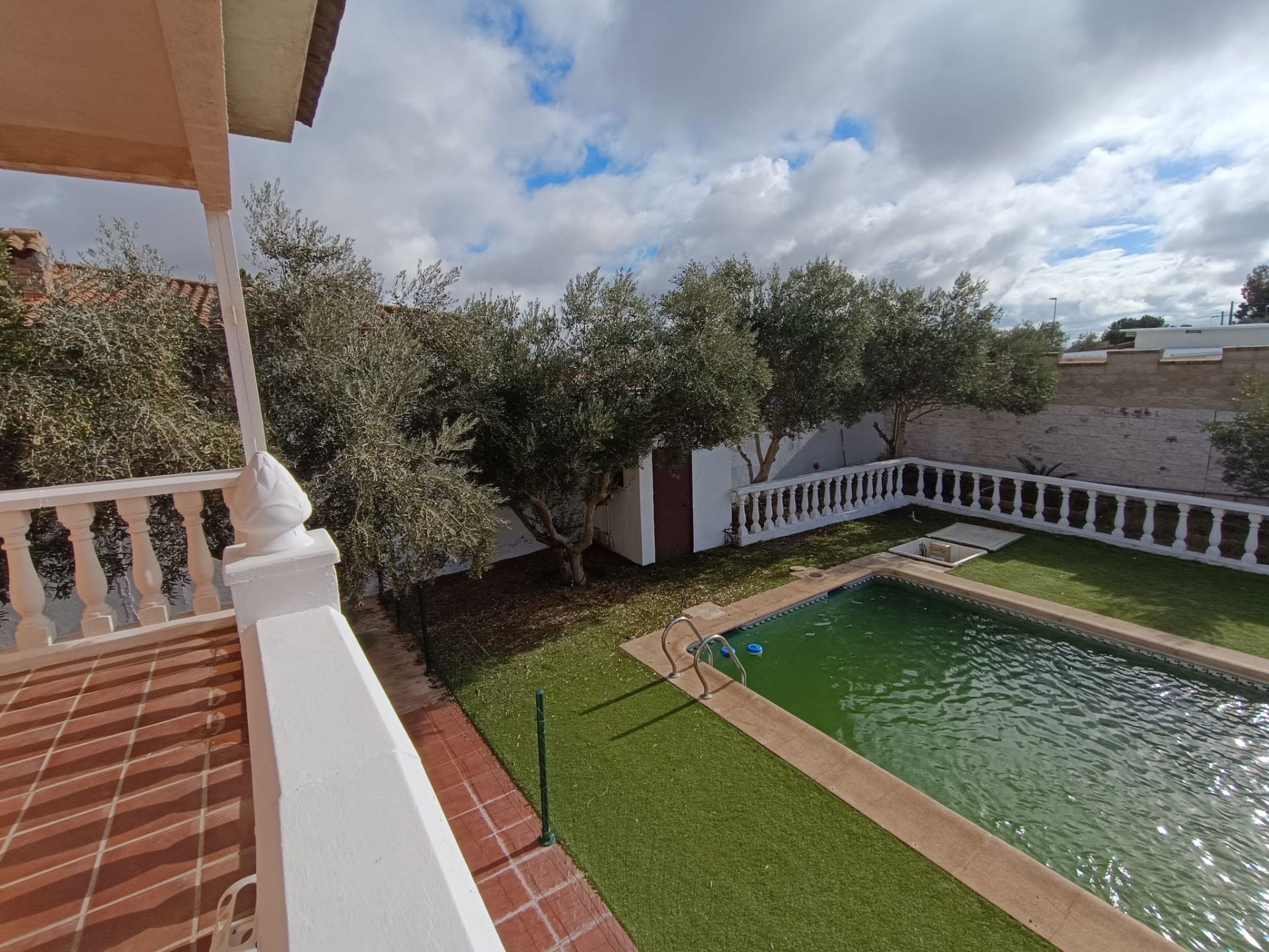 Jardí de Casa o xalet en venda en Las Ventas de Retamosa amb Aire condicionat, Calefacció i Jardí privat