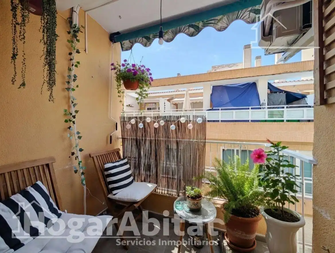 Balcony of Flat for sale in Alicante / Alacant  with Air Conditioner, Heating and Furnished