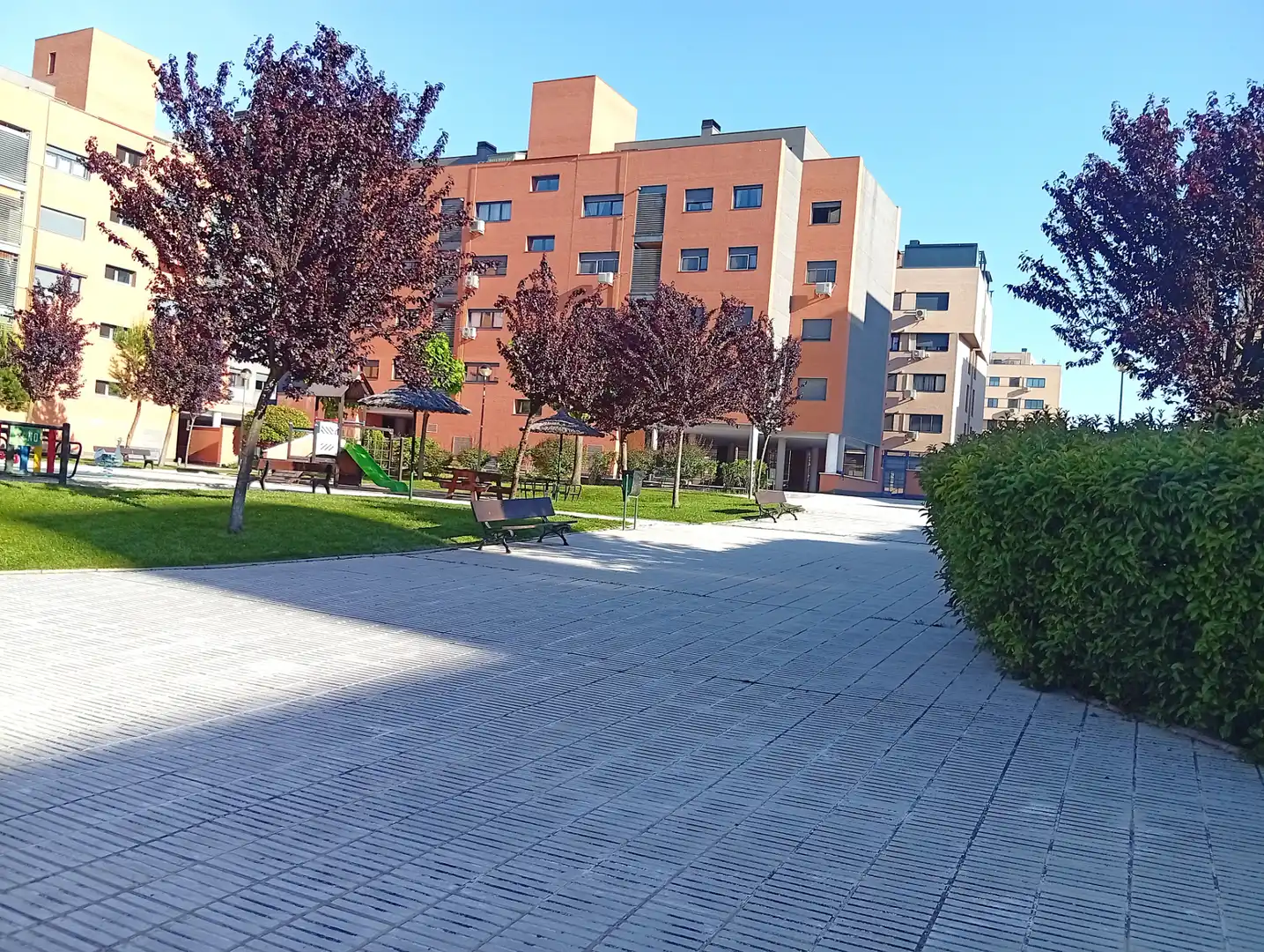 Vista exterior de Piso en venta en Valdemoro con Aire acondicionado, Calefacción y Jardín privado
