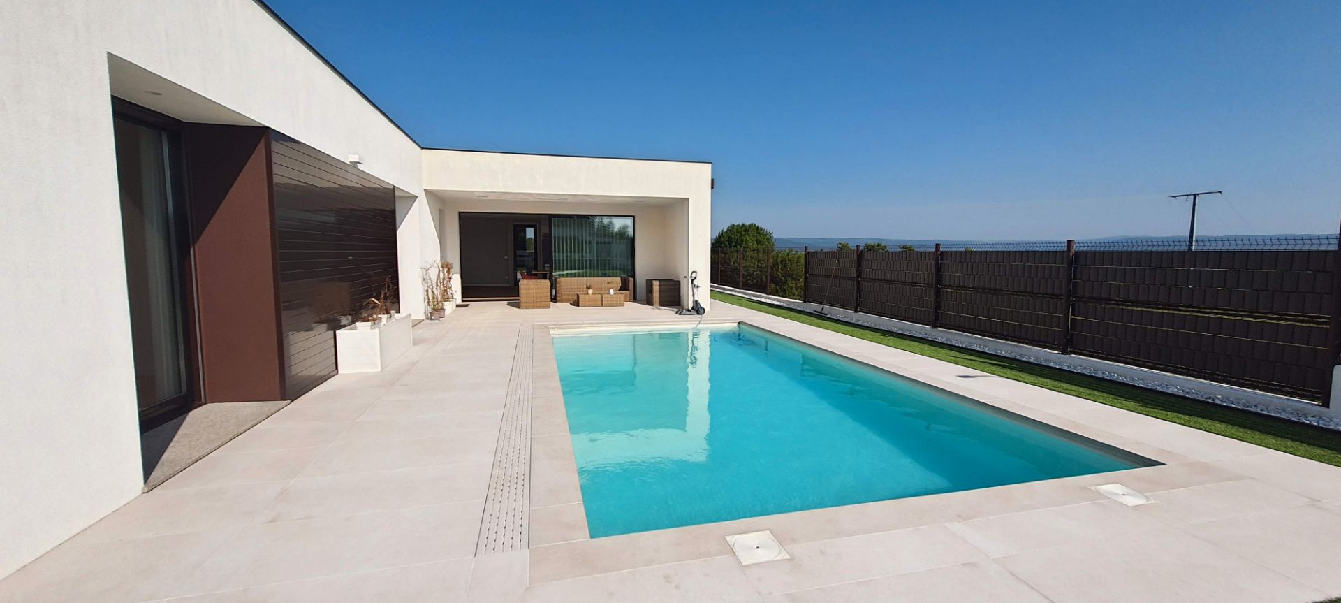 Swimming pool of House or chalet for sale in Carballo  with Air Conditioner, Heating and Private garden
