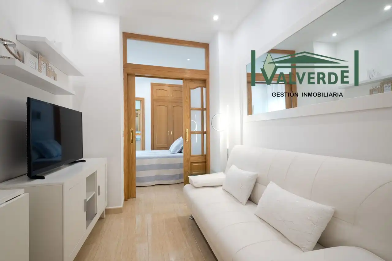 Wohnzimmer von Wohnungen mieten mit Kaufoption in Granada mit Klimaanlage, Heizung und Möbliert