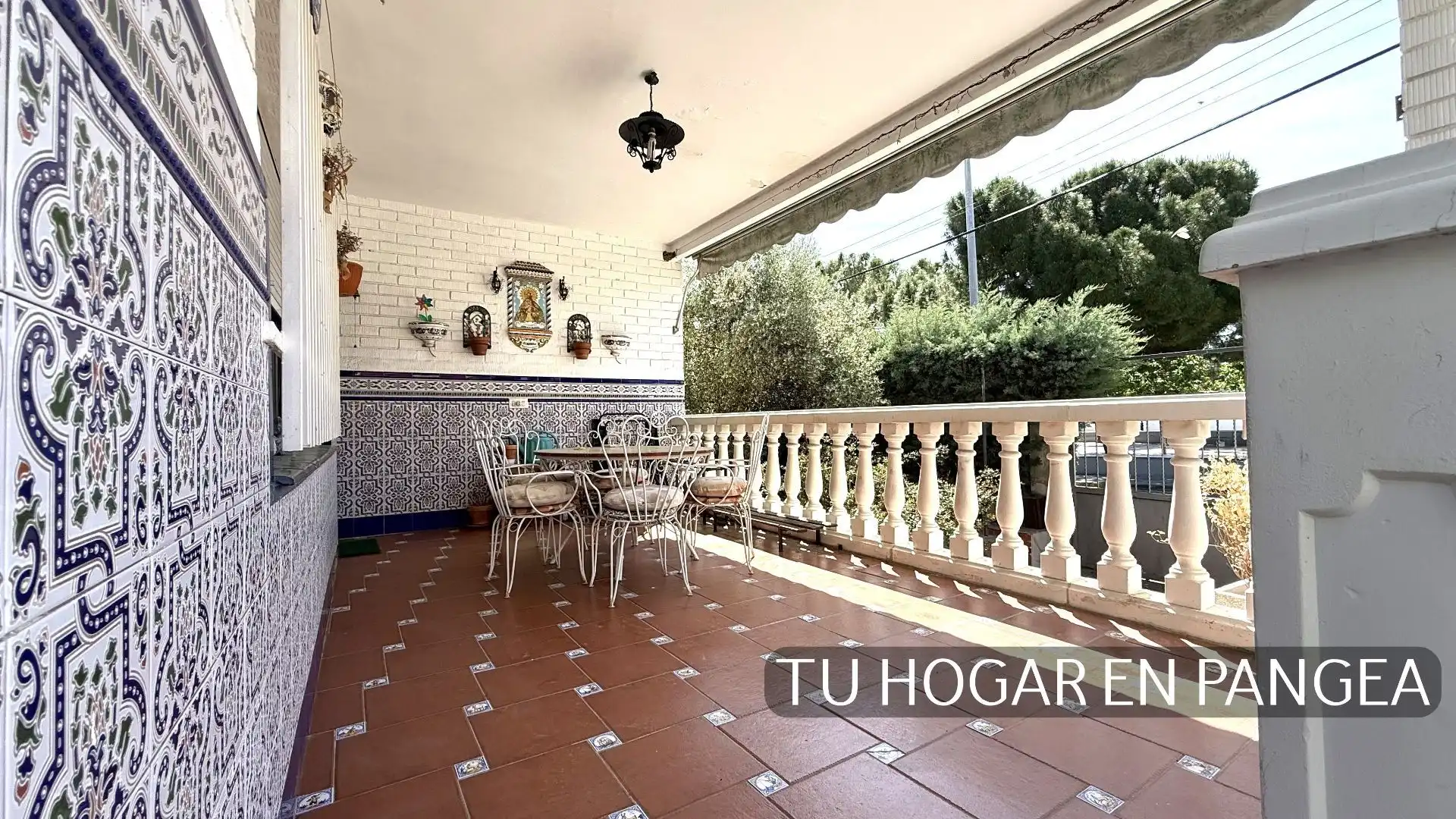 Terrace of Houses for sale in El Álamo  with Heating, Private garden and Storage room