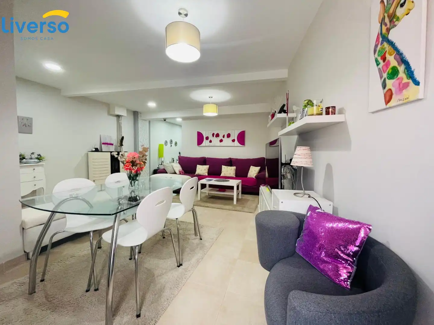 Sala de estar de Casa o chalet en venta en Valdezate con Terraza, Trastero y Amueblado