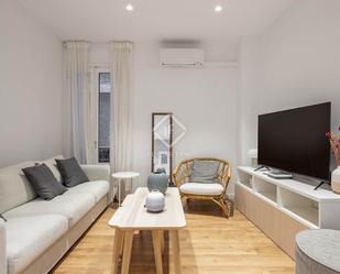 Living room of Flat for sale in Sabadell  with Air Conditioner, Heating and Furnished