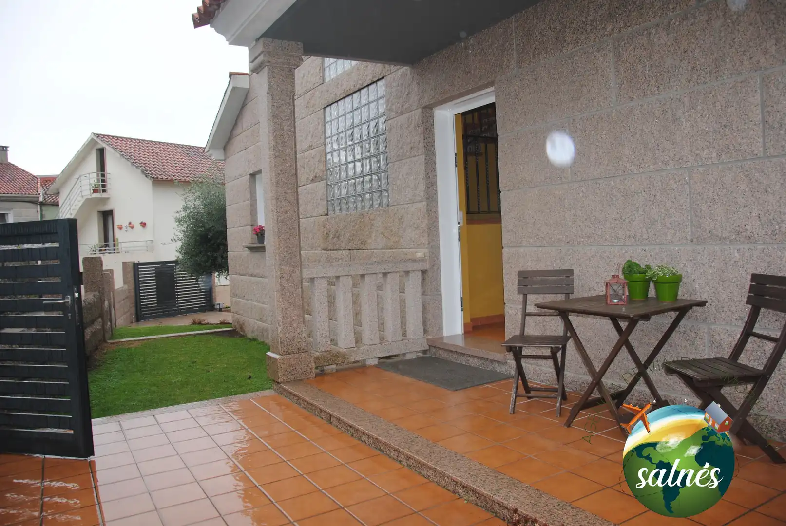 Garden of Houses for rent in Sanxenxo  with Private garden, Terrace and Furnished