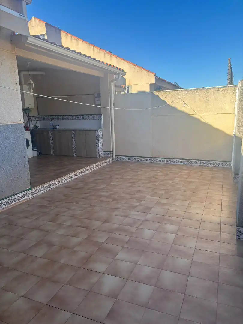 Terraza de Casa adosada en venta en Cartagena con Aire acondicionado, Jardín privado y Jacuzzi