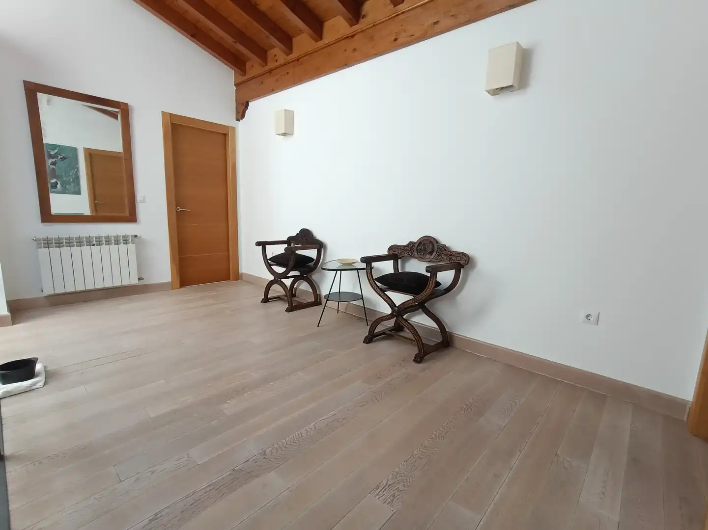 Wohnzimmer von Haus oder Chalet zur Miete in Molledo mit Heizung und Privatgarten