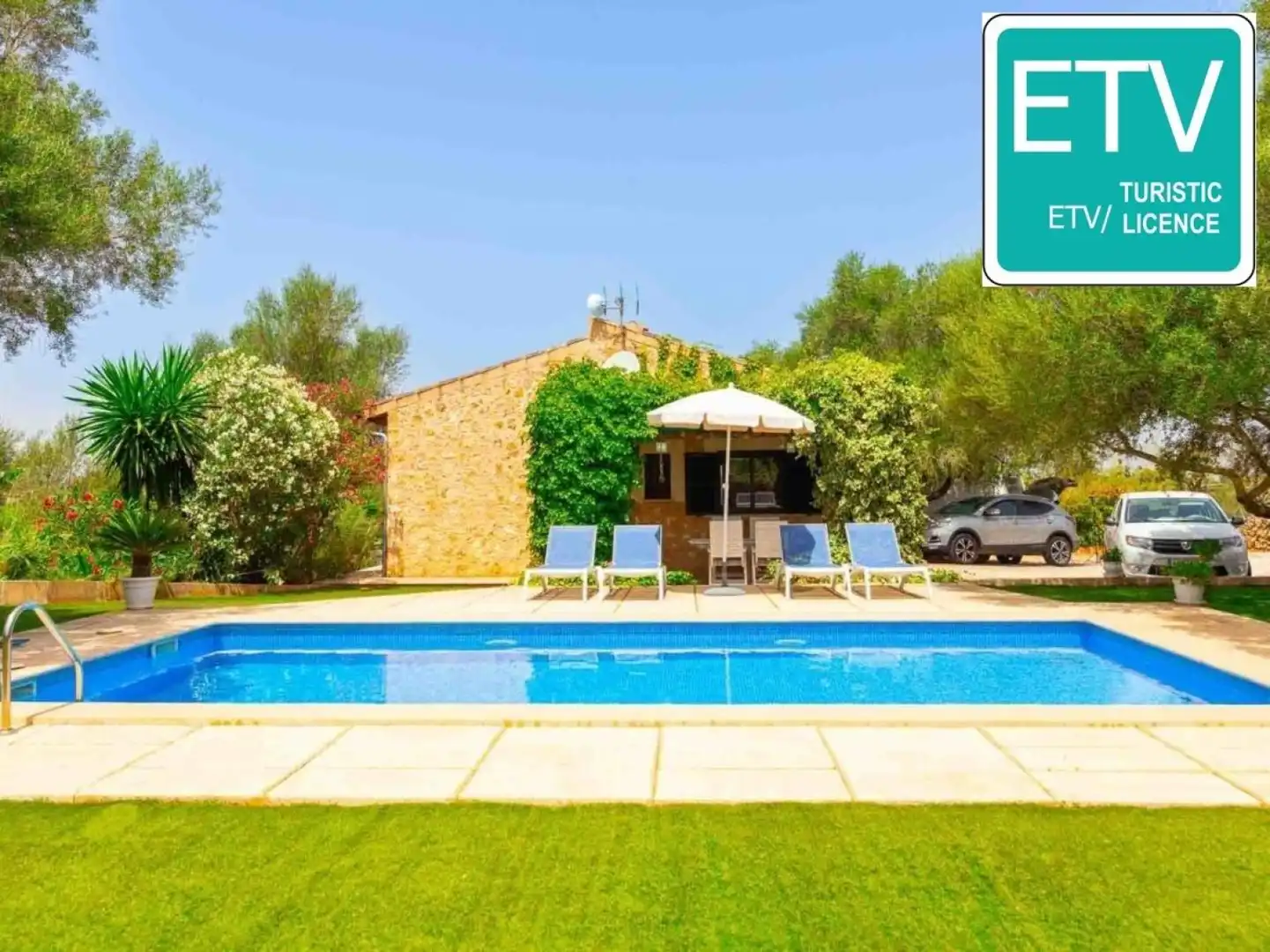 Jardí de Casa o xalet de lloguer en Santa Margalida amb Aire condicionat, Calefacció i Terrassa