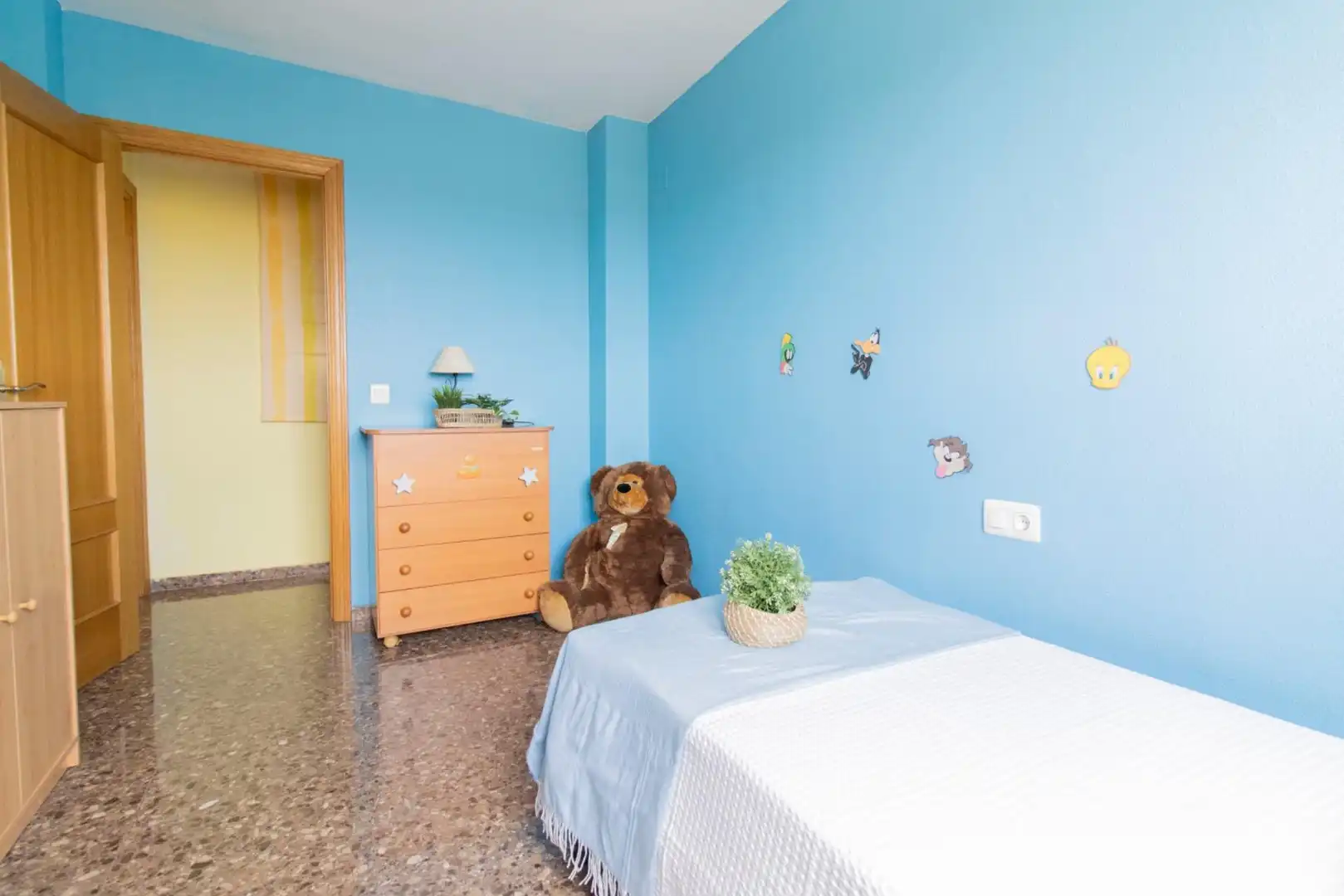 Bedroom of Flat for sale in Albuixech  with Air Conditioner, Heating and Balcony
